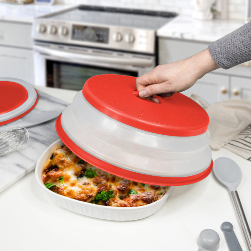 Tovolo Universal Plastic Lid, Red