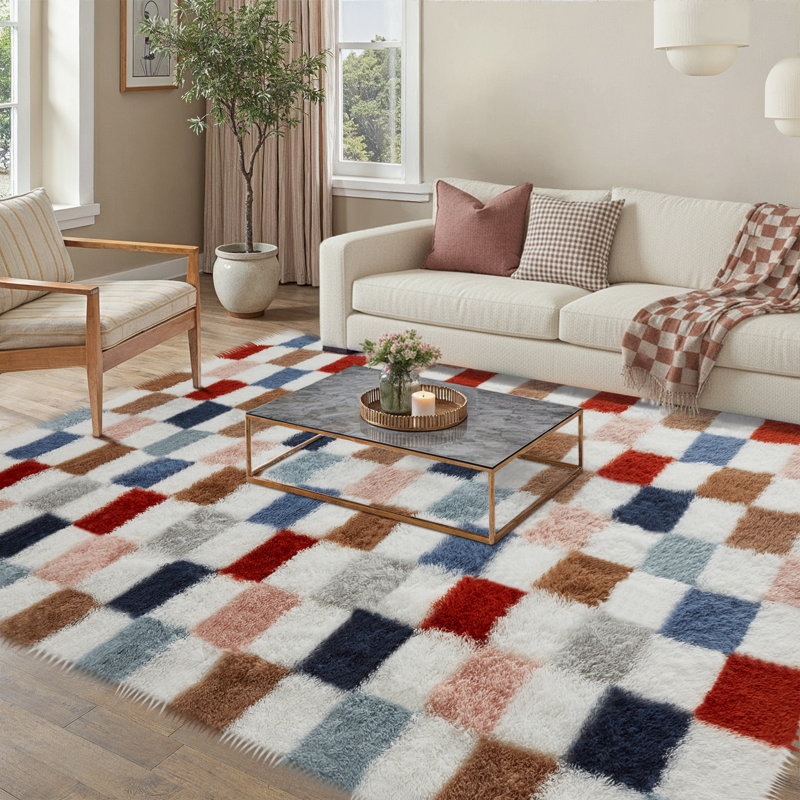 Shag Area Rug, Rectangle 160 x 230 cm