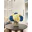 Assorted Hydrangeas Arranged in Glass Vase with Birch Sticks-213517240