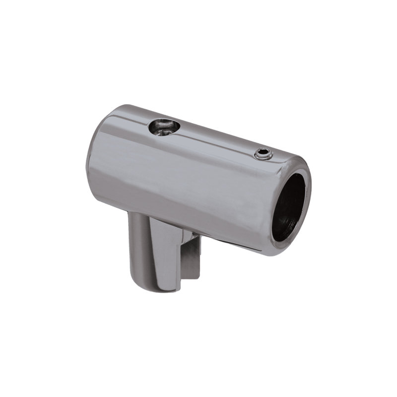 Support pivotant en verre FHC SBG3PN pour 3/8 po ou 1/2 po - nickel poli, Polished Nickel