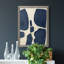 Toile encadrée bleue de qualité supérieure - Prêt à accrocher-381508173-381508172