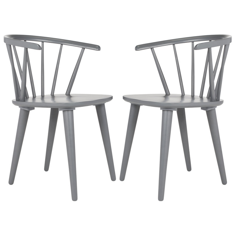 Sheffield Solid Wood Dining Chair, Gray