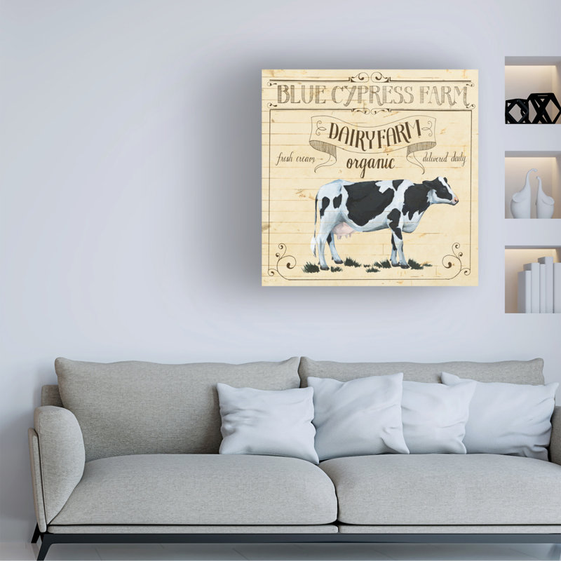 Art sur toile Grace Popp «Animal Farm Collection I», H 14 po x l 14 po