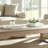 Decorative Square Wood Accent Tray for Ottoman Decor - Casual Home Decor Tray for Coffee Table, Kitchen, Trinket, or Jewelry - Set of 2, 18", 14", White