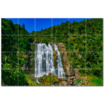 4.25'' x 4.25'' Satin Ceramic Decorative Mural