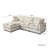Kessi 4-Piece Slipcovered Sectional-2006868580