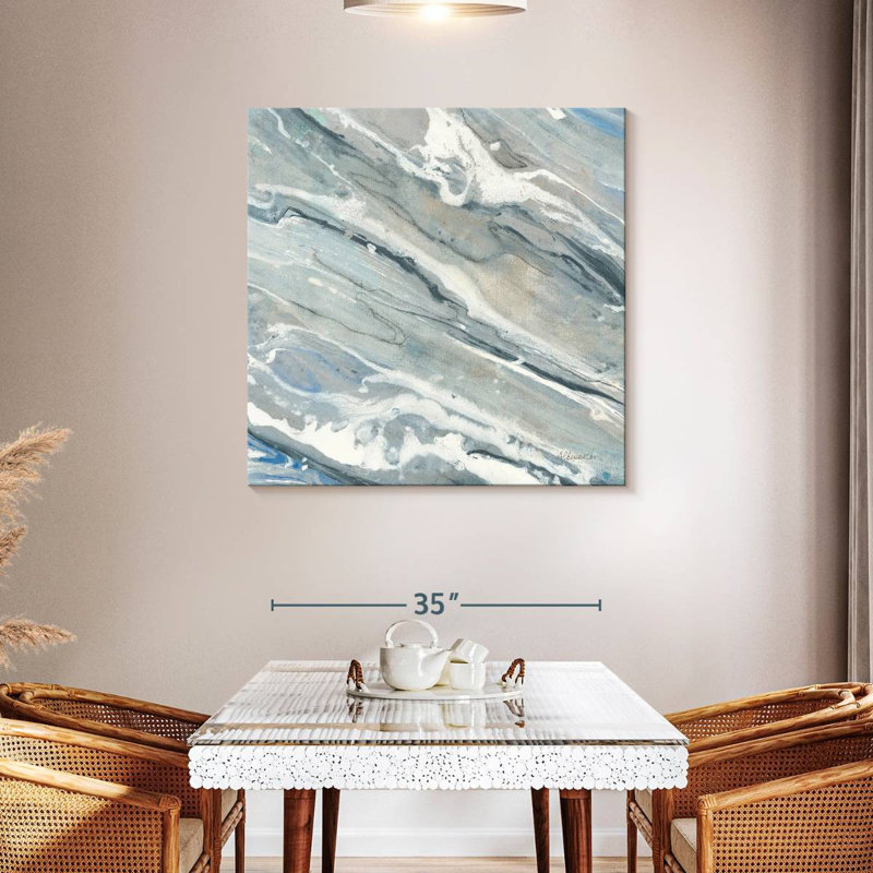 Going With The Flow II, 39" H x 39" W
