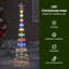  LED Christmas Tree 51 x 51 x 190 cm Metal-600711473