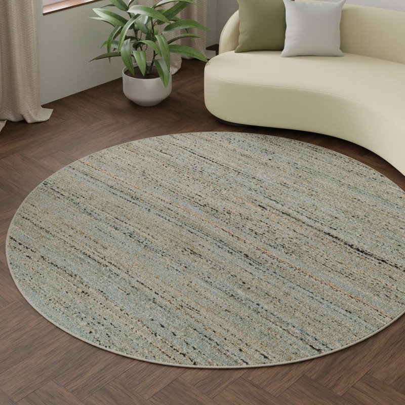 Tapis en jute / sisal Areyona, Rond 7 pi 10 po