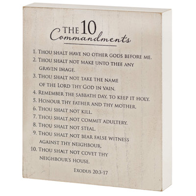 Bonsky Religious & Spiritual Box Signs & Plaques