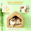 Wall Mounted Cat House Wooden Shelf Perch Furniture