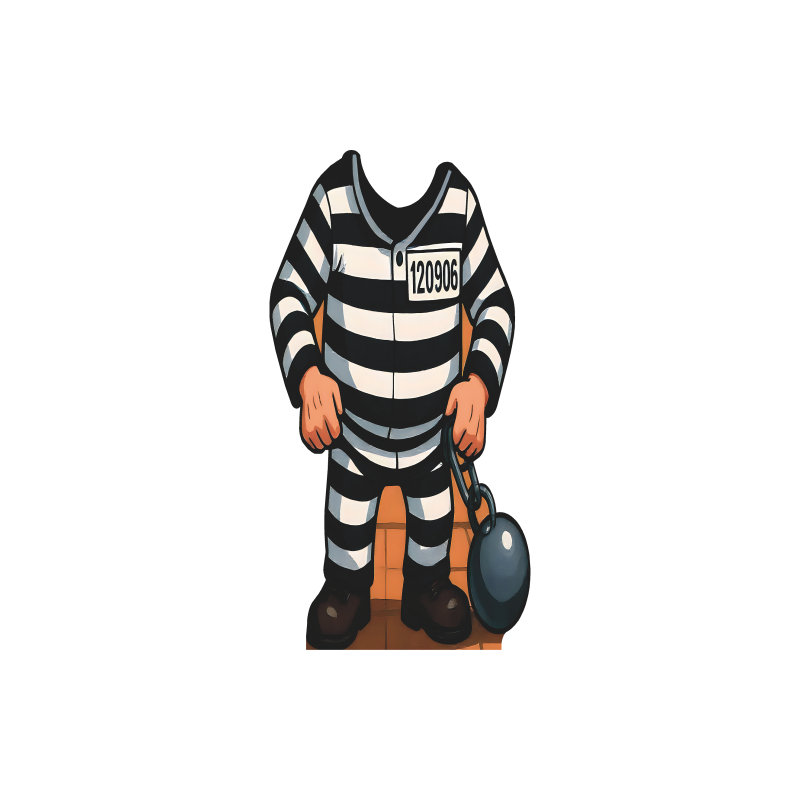 SS11274 Prisoner Ball N Chain