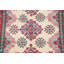 Tapis unique en laine noué à la main style Kazak des années 2010 de 2 pi 7 po x 4 pi 1 po rouge Nineveh