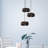 Bixby 3 - Light Natural Cluster Pendant-184740340