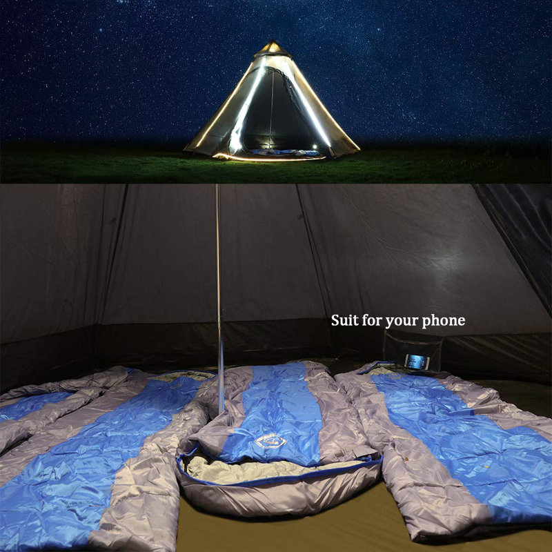 6 Person Tent, Gray