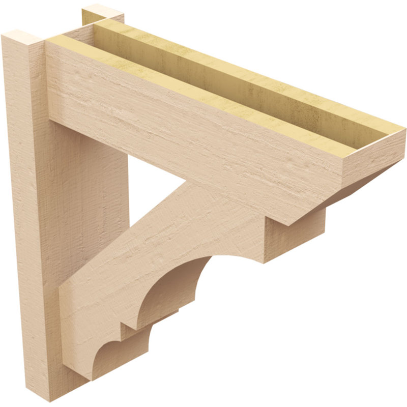 Bois de cèdre brut Balboa Slat, H 20 po x l 6 po x P 20 po