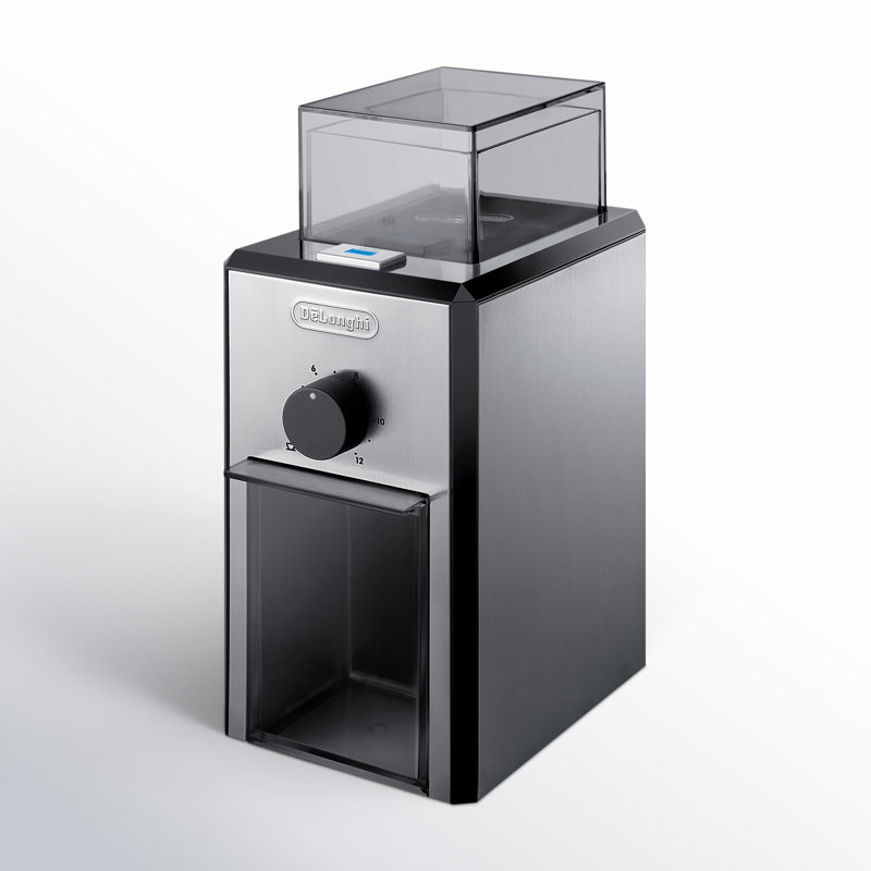 De'Longhi Burr 4.2oz Coffee Grinder, Stainless Steel