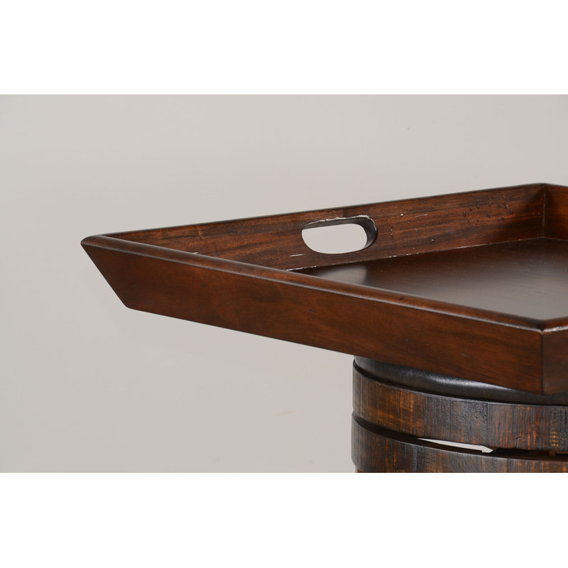 Plateau pour repose-pieds Burnell, Cerisier