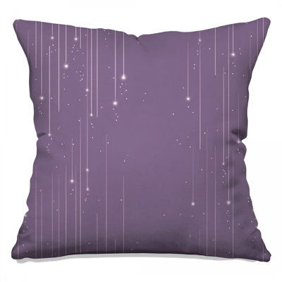 Stars Throw Pillow, Abstract Double Sided Pillows