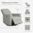 Evolur Harlow Deluxe Glider |Power Recliner| Rocker-50982232