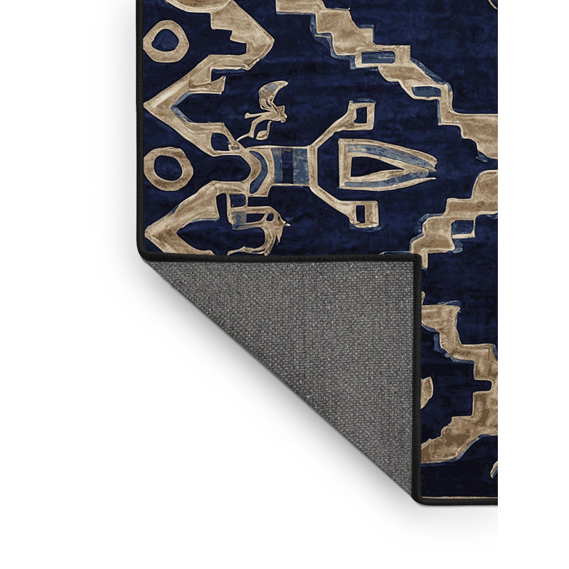 Silky Soft Plush Gray Area Rug, Square 3'