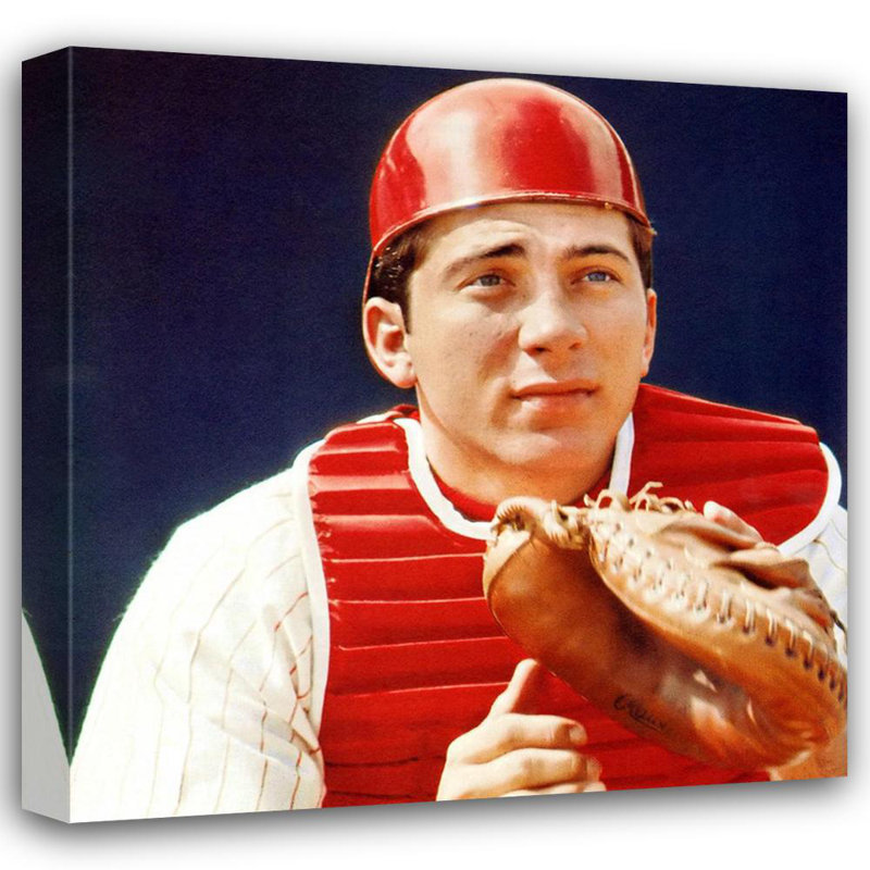 Johnny Bench, 28" H x 28" W