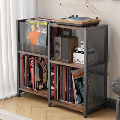 76.5 cm H Media Shelves