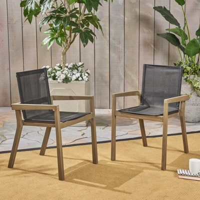Chaise de salle à manger d'appoint, ensemble de 2