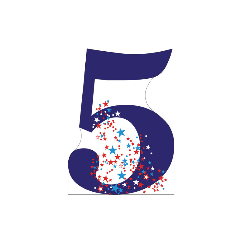 Number 36'' Cardboard Standup