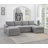 Contemporary 6Pc Modular Sectional Set
