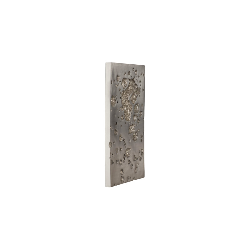 Splotch Wall Décor, Silver