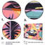 80S Groovy Cars II, reproduction d'art sur toile-823039745-823039746