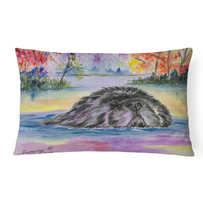 Newfoundland Indoor/Outdoor Throw Pillow