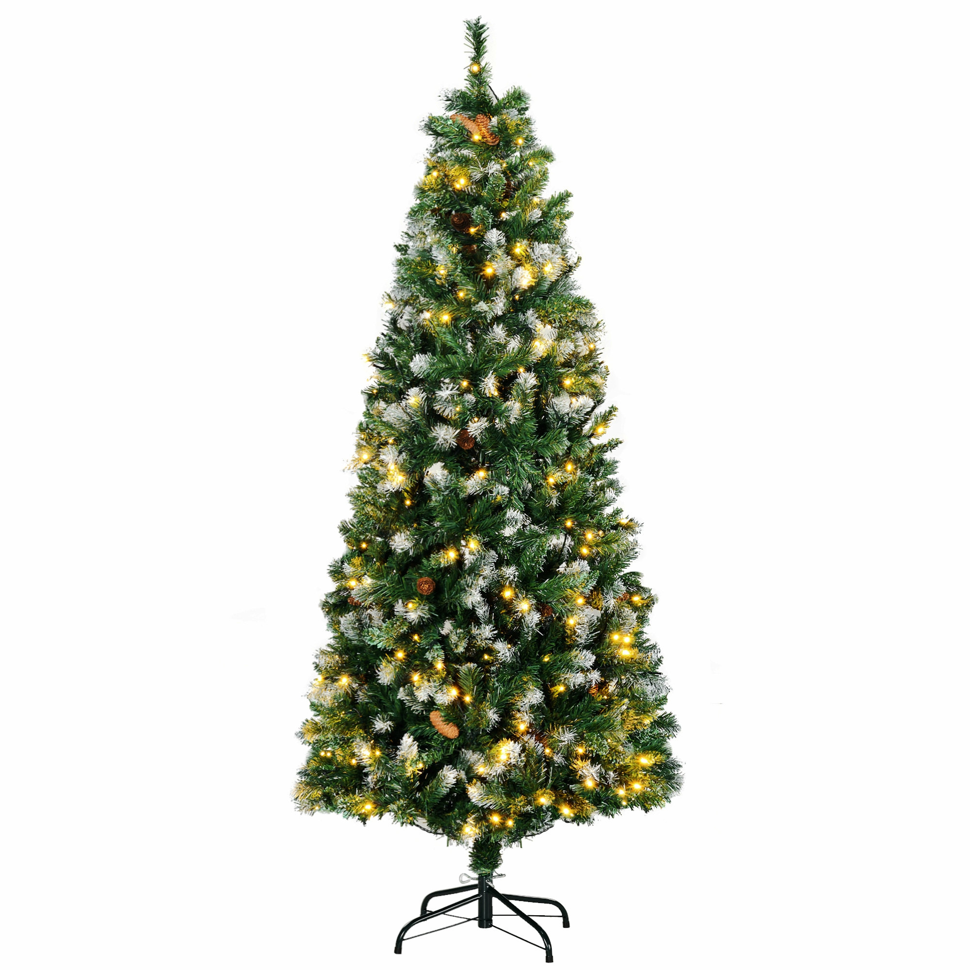The Holiday Aisle® 6' Lighted Christmas Tree Wayfair