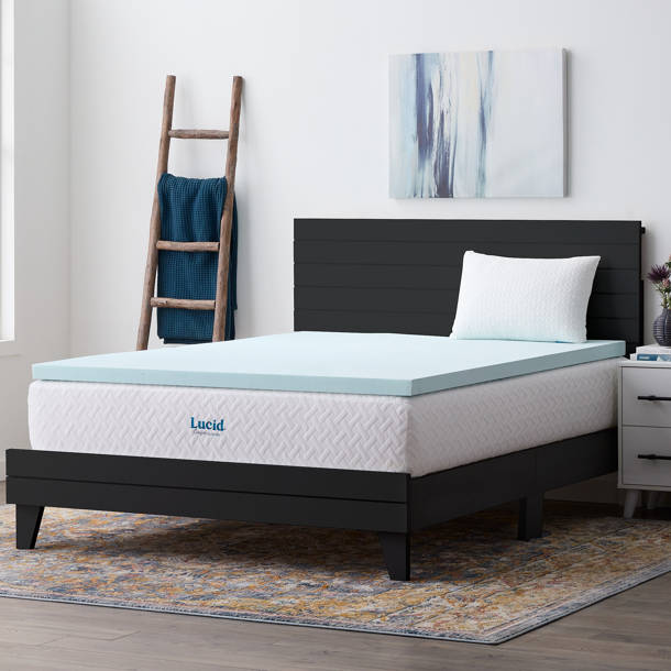 LucidComfortCollection 14'' Plush Gel Memory Foam Mattress & Reviews ...