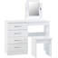 Cascio Dressing Table Set with Mirror-68483409
