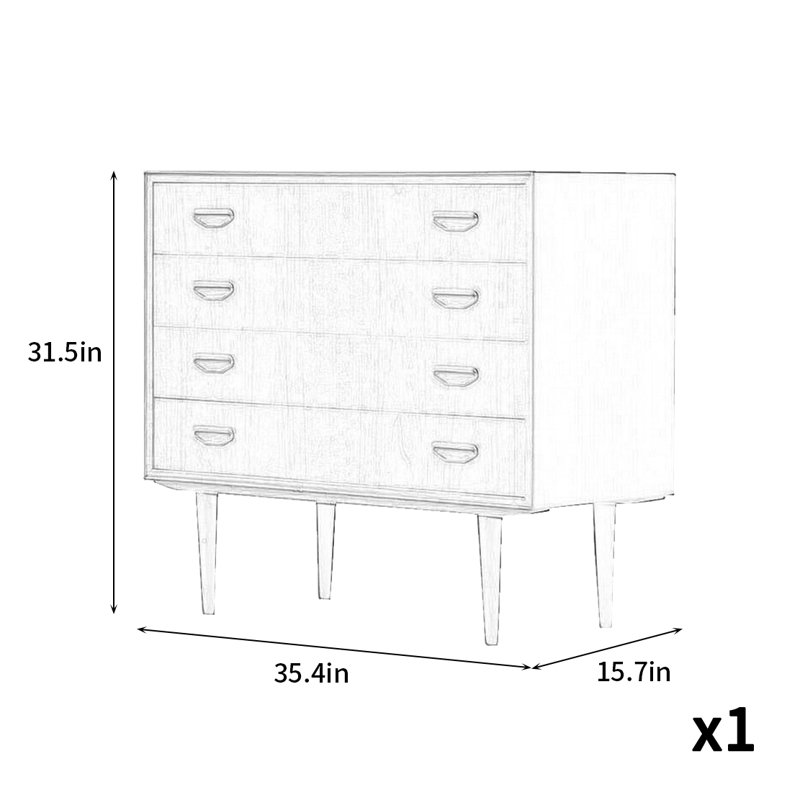 Nordic Style Simple Elegant Accent Cabinet