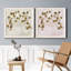 Golden I - ensemble de 2 reproductions d'art sur toile-1774113713-1774113718