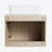 24 " Modern Design Float Bathroom Vanity With Ceramic Basin Set