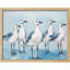 «Coastal Avian Elegance Serene Seagull Quintet Abstract Seaside Bird Illustration Modern Minimalist» sur papier-98266948-98266945