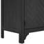 Armoire de rangement à trois portes American Design avec placage de pin, robuste et esthétique pour un usage résidentiel