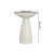 Small Patio Side Table, Metal Outdoor Side Table No Assembly-1450125549