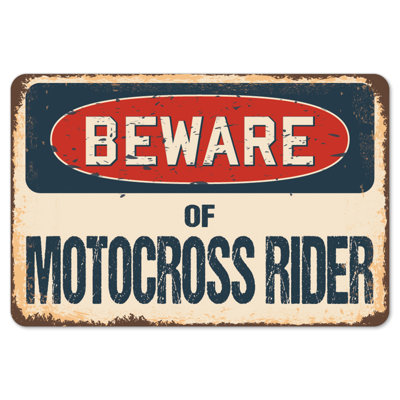 Decal-Motocross Rider_Beware Of Motocross Rider
