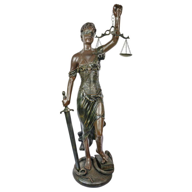 Statue de Thémis déesse de la justice
