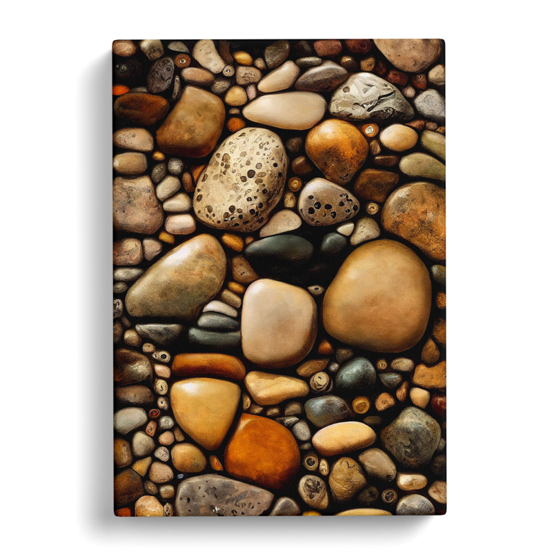 CAN-V0523-1791X Pebbles Vol.3 - Wrapped Canvas Print, 76cm H x 50cm W
