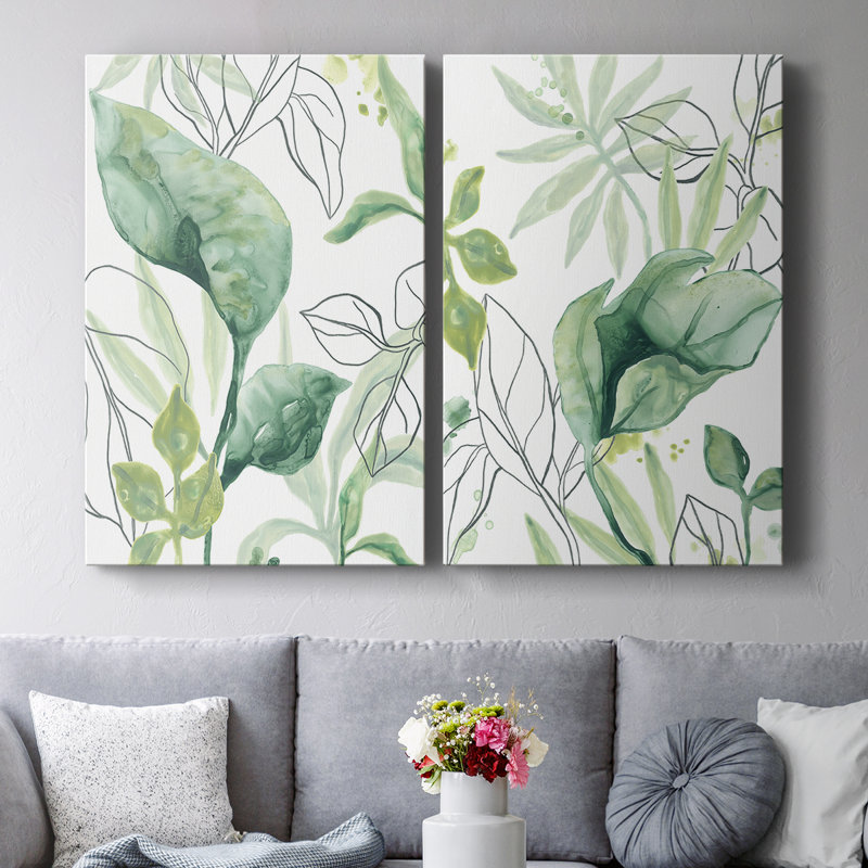 Toile tendue tropicale I-Premium Gallery - prêt à accrocher, H 18 po x l 24 po