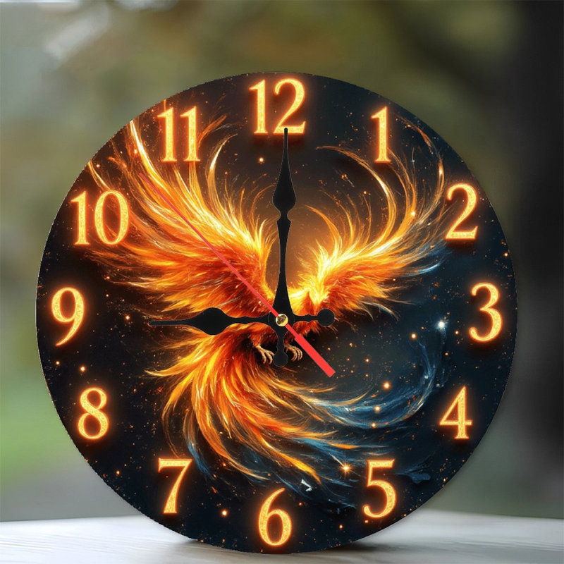 Horloge Fire Phoenix