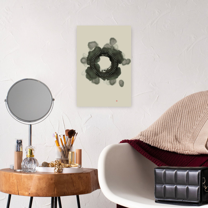 Contemporary Art Abstract Contemporary Peaceful Wall Art - Wrapped Canvas Print, 45.72 cm H x 30.48 cm W