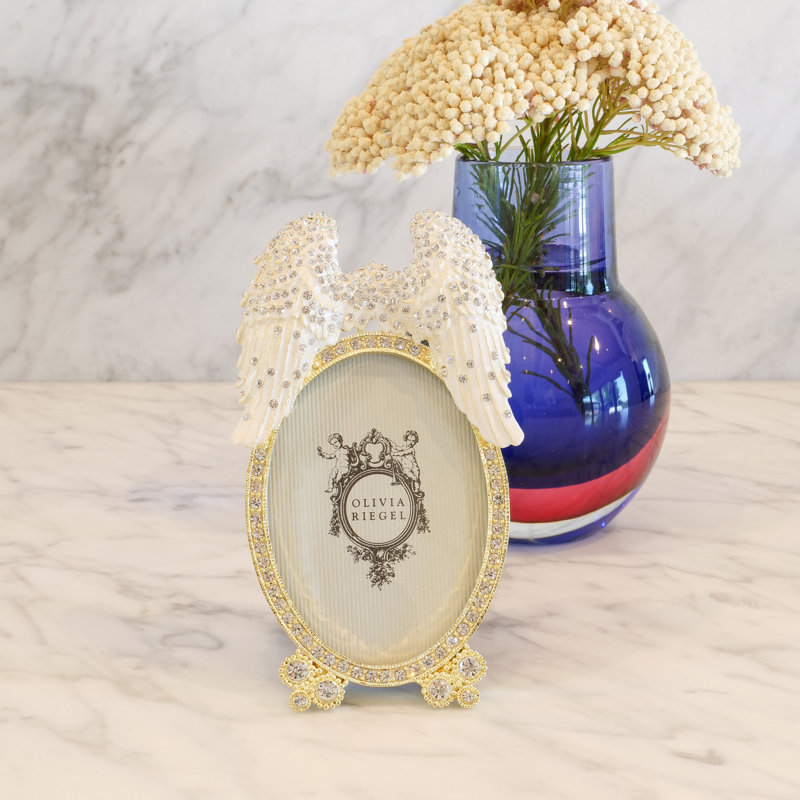 Angel Wings Metal Picture Frame