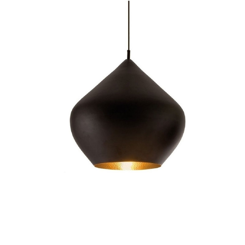 Large 1-Light LED Mini Pendant, 15"W x 16"H